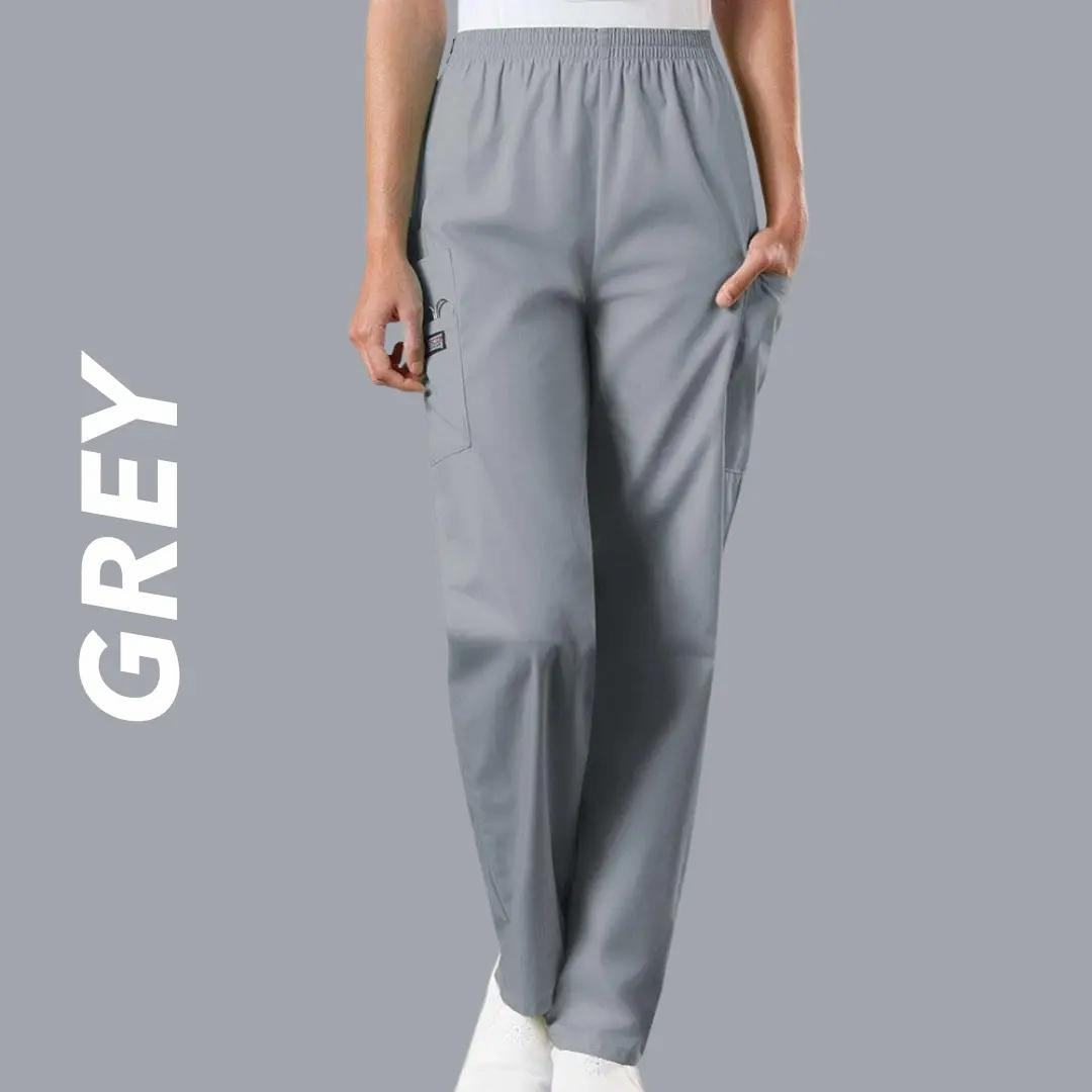 Women's Cherokee Originals Natural Rise scrub trousers grey