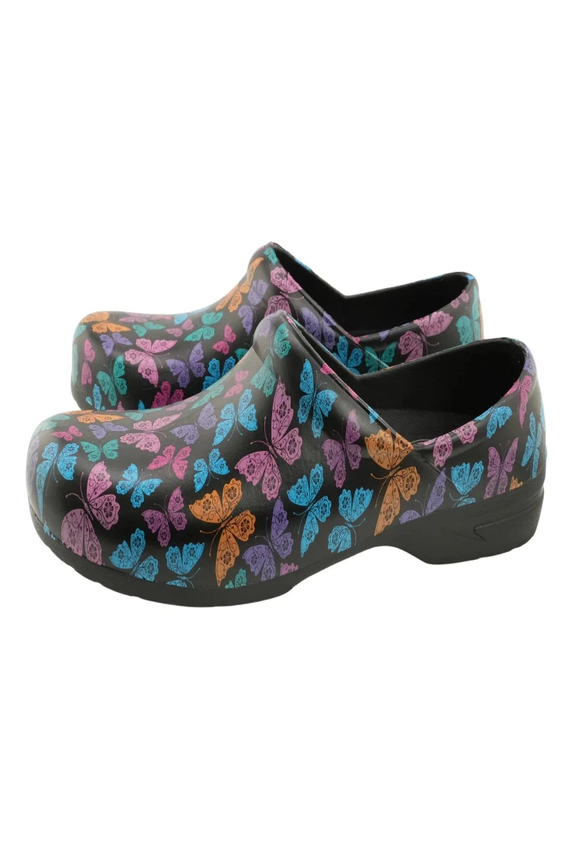 Doctor & Nurse good Patterned Purple Supermax Woman's Sneaker Clogs