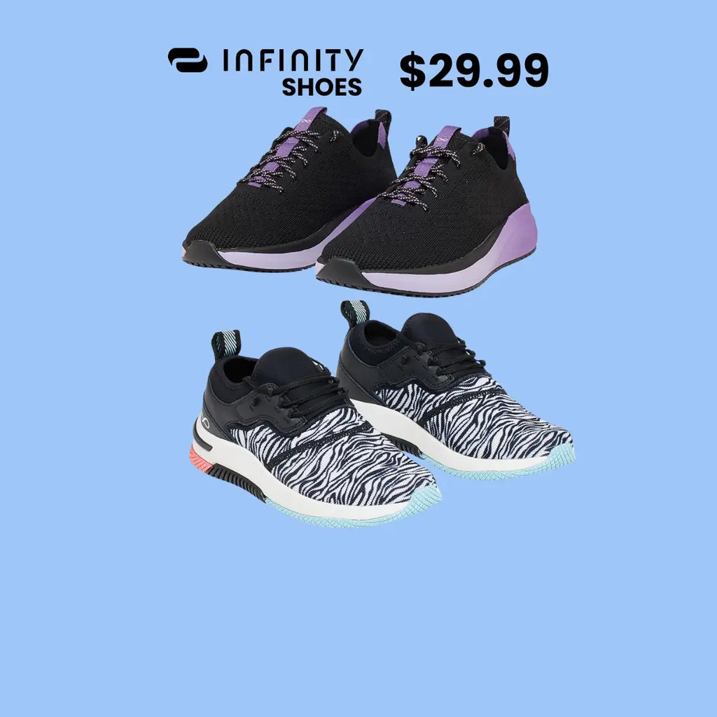 Infinity clearannce shoes for men & women are $29.99 at Scrub Pro Uniforms.