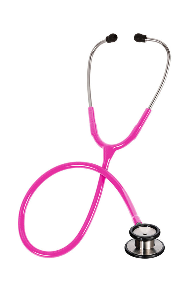An image of the Prestige Medical Clinical I Stethoscope in Neon Pink featuring an overall length of 31".