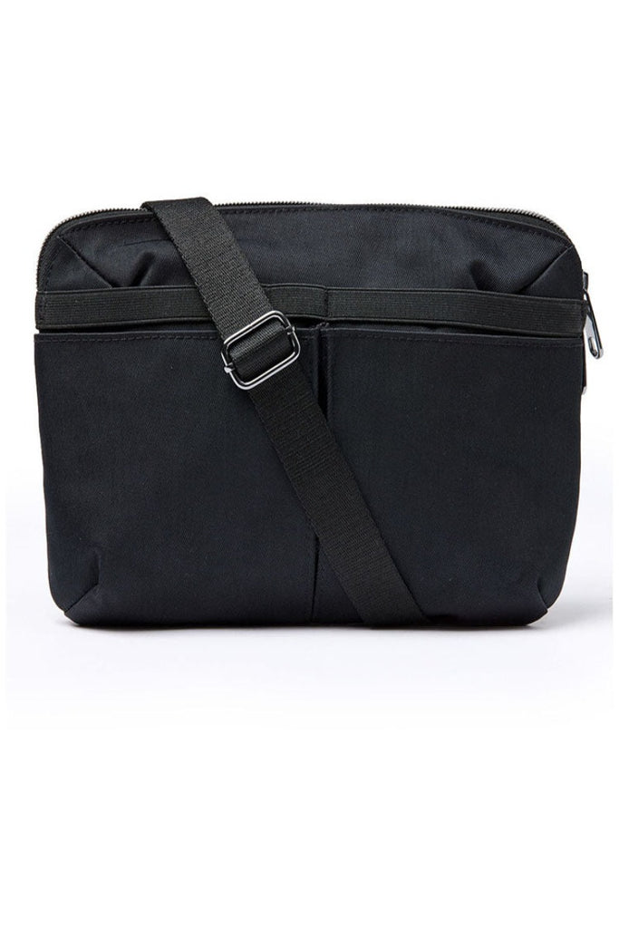 An image of the HeartSoul Convertible Utility Bag in Black featuring a single removable strap.