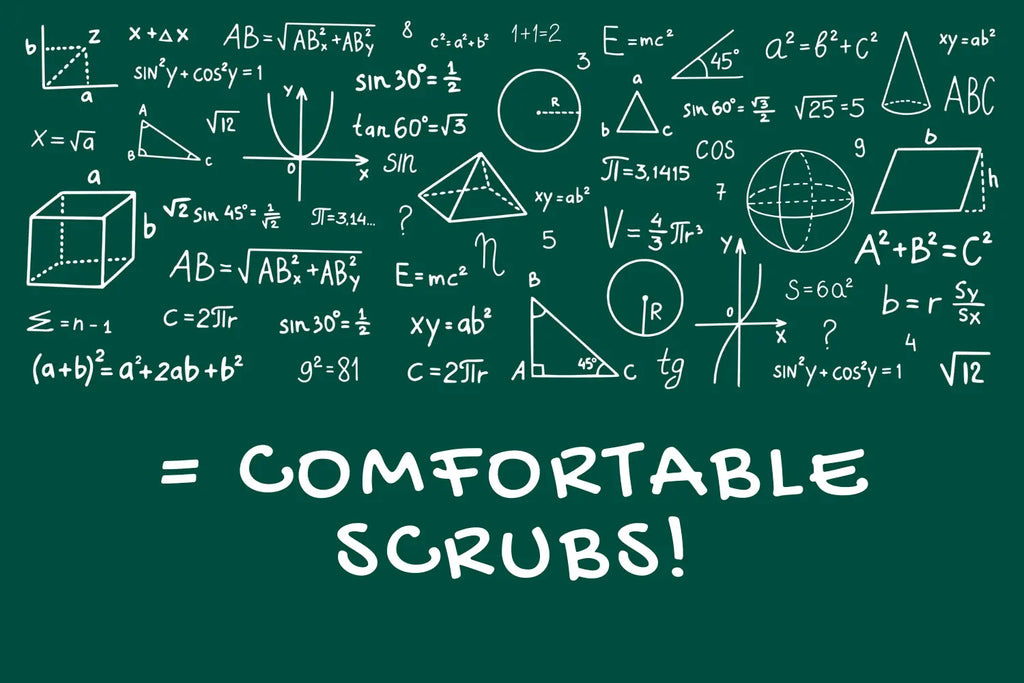 Science of comfortable scrubs.