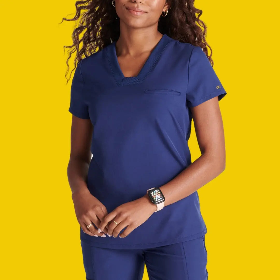 Solid scrub tops on sale at Scrub Pro Uniforms