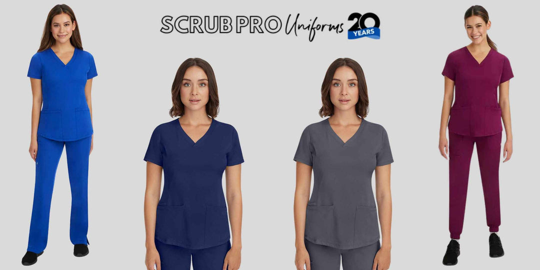 Women's Monica Multi-Pocket Scrub Tops at Scrub Pro Uniforms.