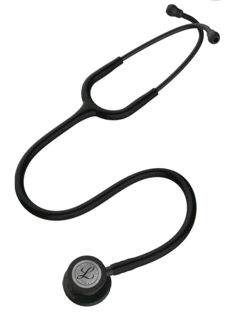The 3M Littmann Classic III 27" Stethoscope in Black Finish on a solid white background.