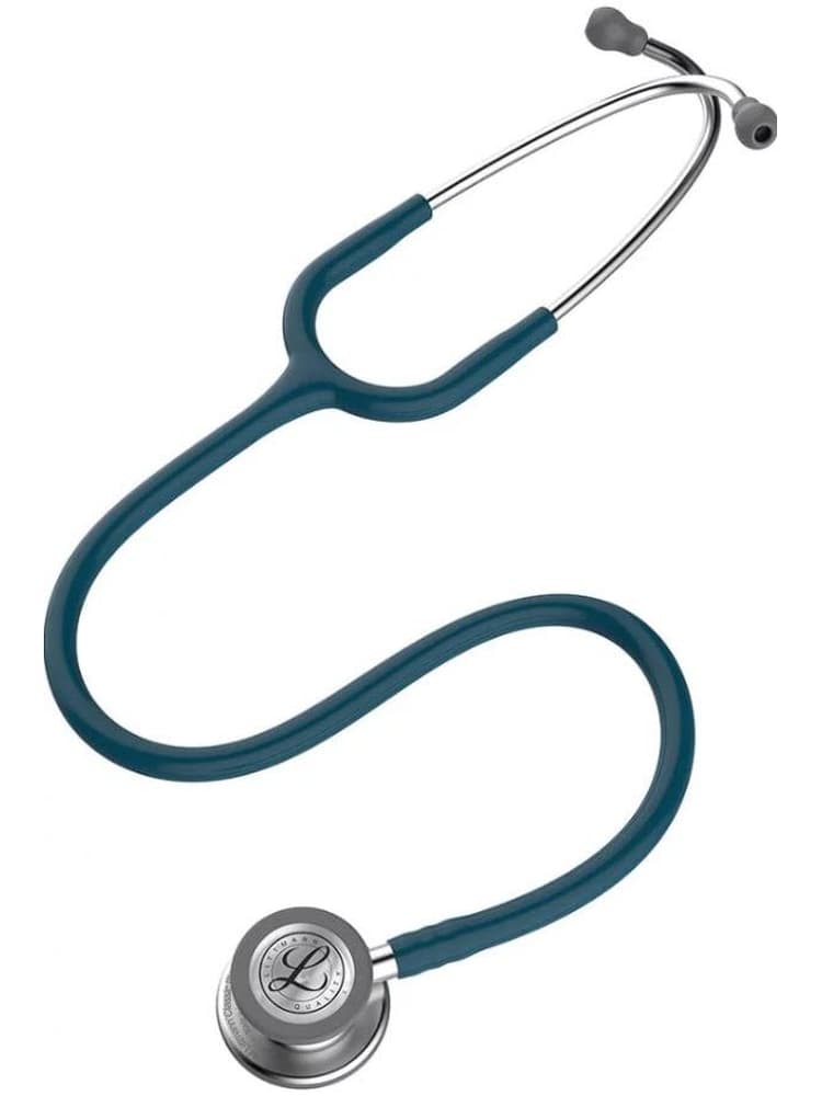 The 3M Littmann Classic III 27" Stethoscope in Caribbean on a solid white background.