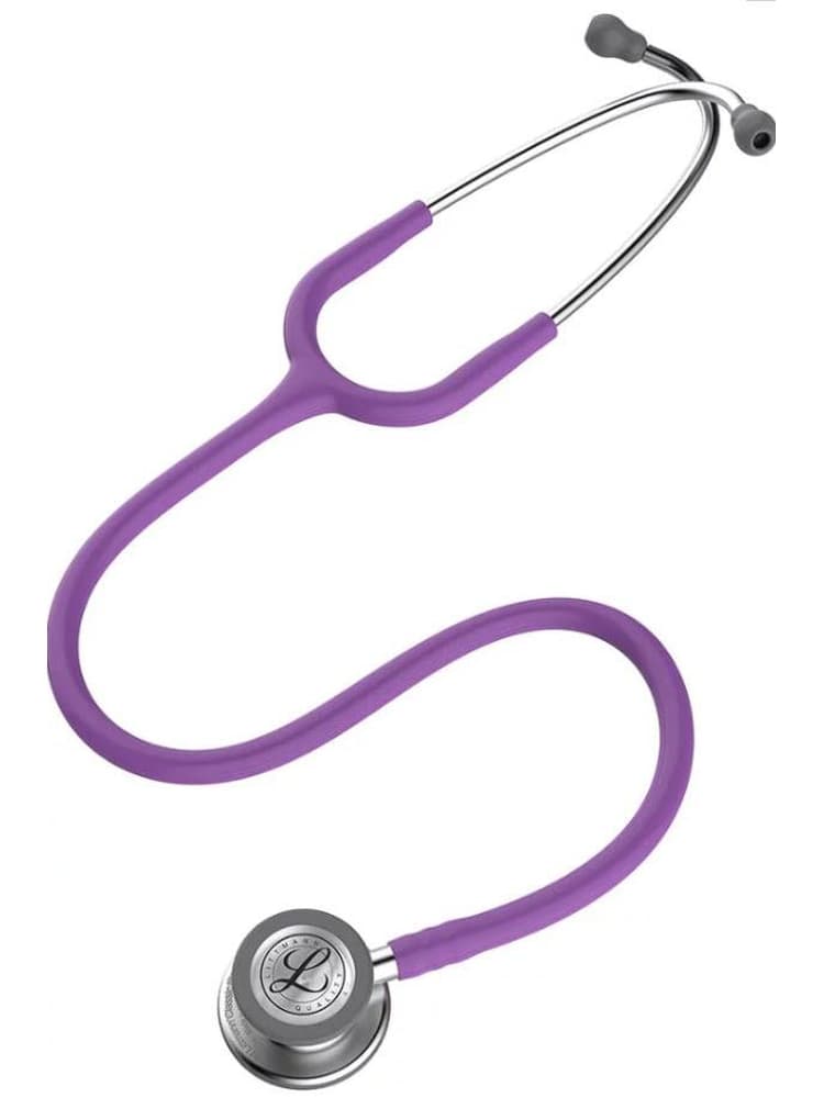 The 3M Littmann Classic III 27" Stethoscope in lavender on a solid white background.