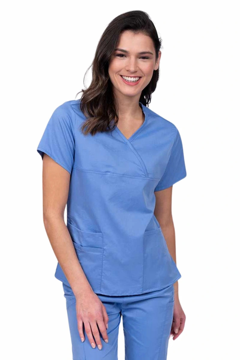 Epic by MedWorks Women's Y-Neck Scrub Top | Ceil