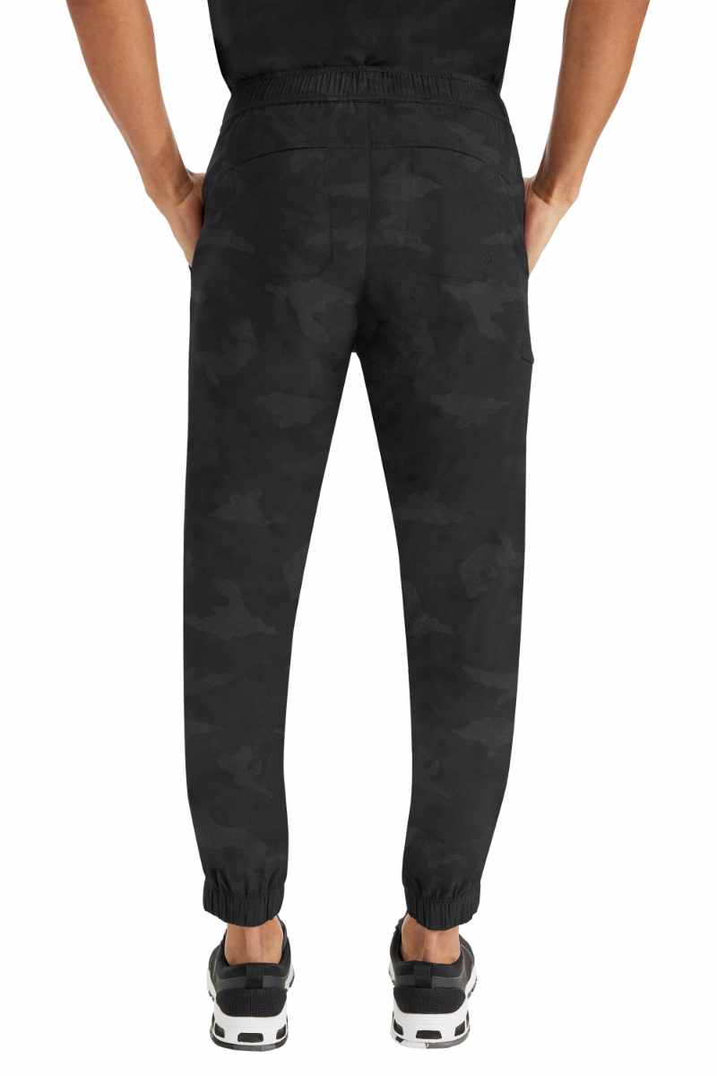 Purple Label by Healing Hands Men's Drew Camo Jogger | Black – Scrub ...