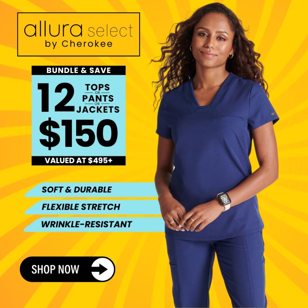 Buy more & save more with Allura Select Bundles from Scrub Pro.