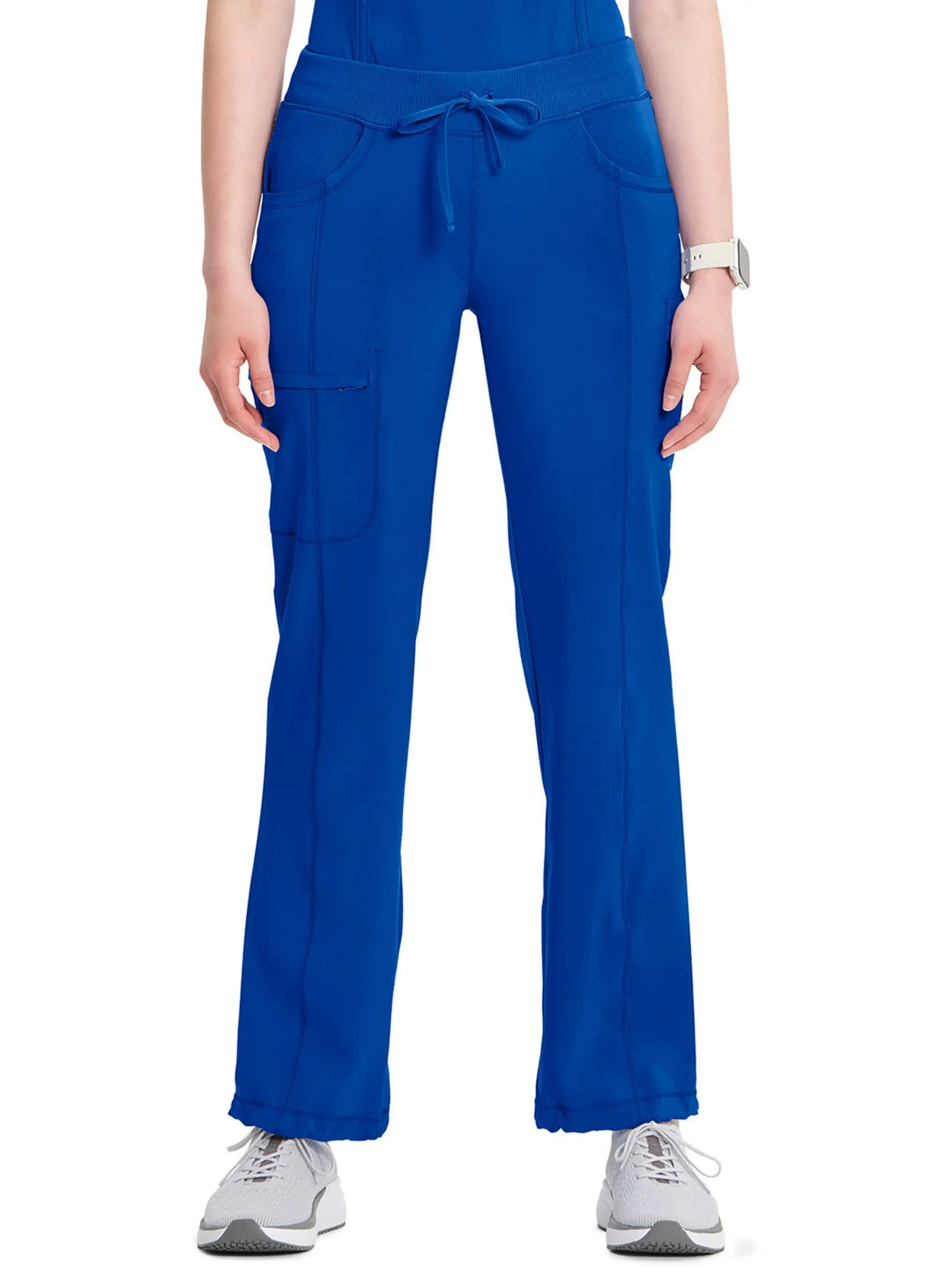 Infinity Women's Low-Rise Straight Leg Scrub Pant | Galaxy Blue