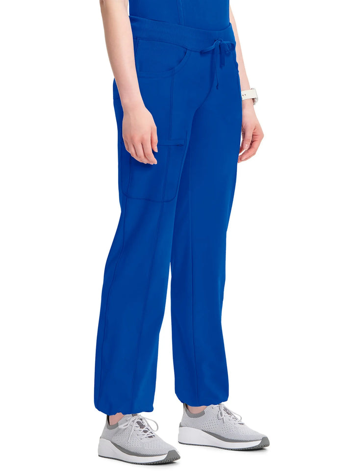 Infinity Women's Low-Rise Straight Leg Scrub Pant | Galaxy Blue