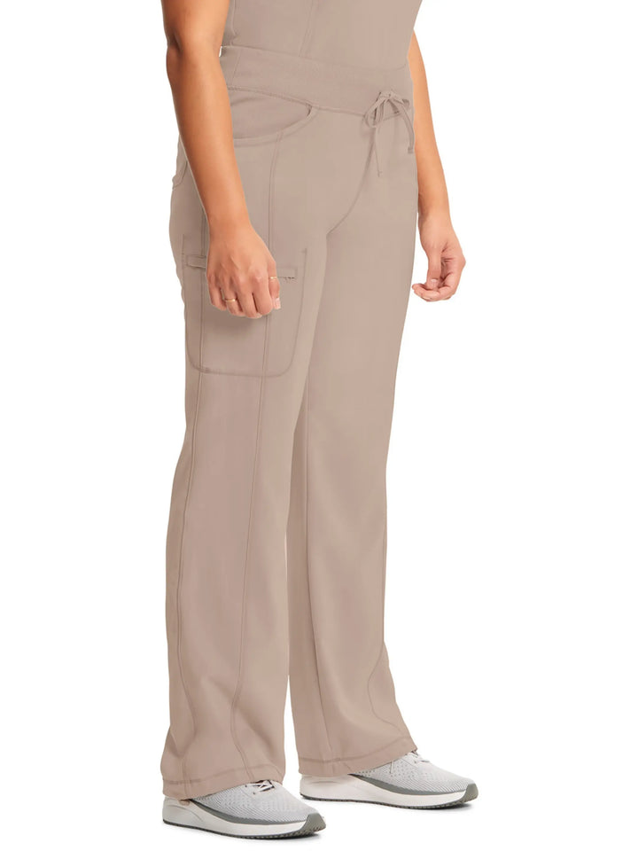 Infinity Women's Low-Rise Straight Leg Scrub Pant | Khaki