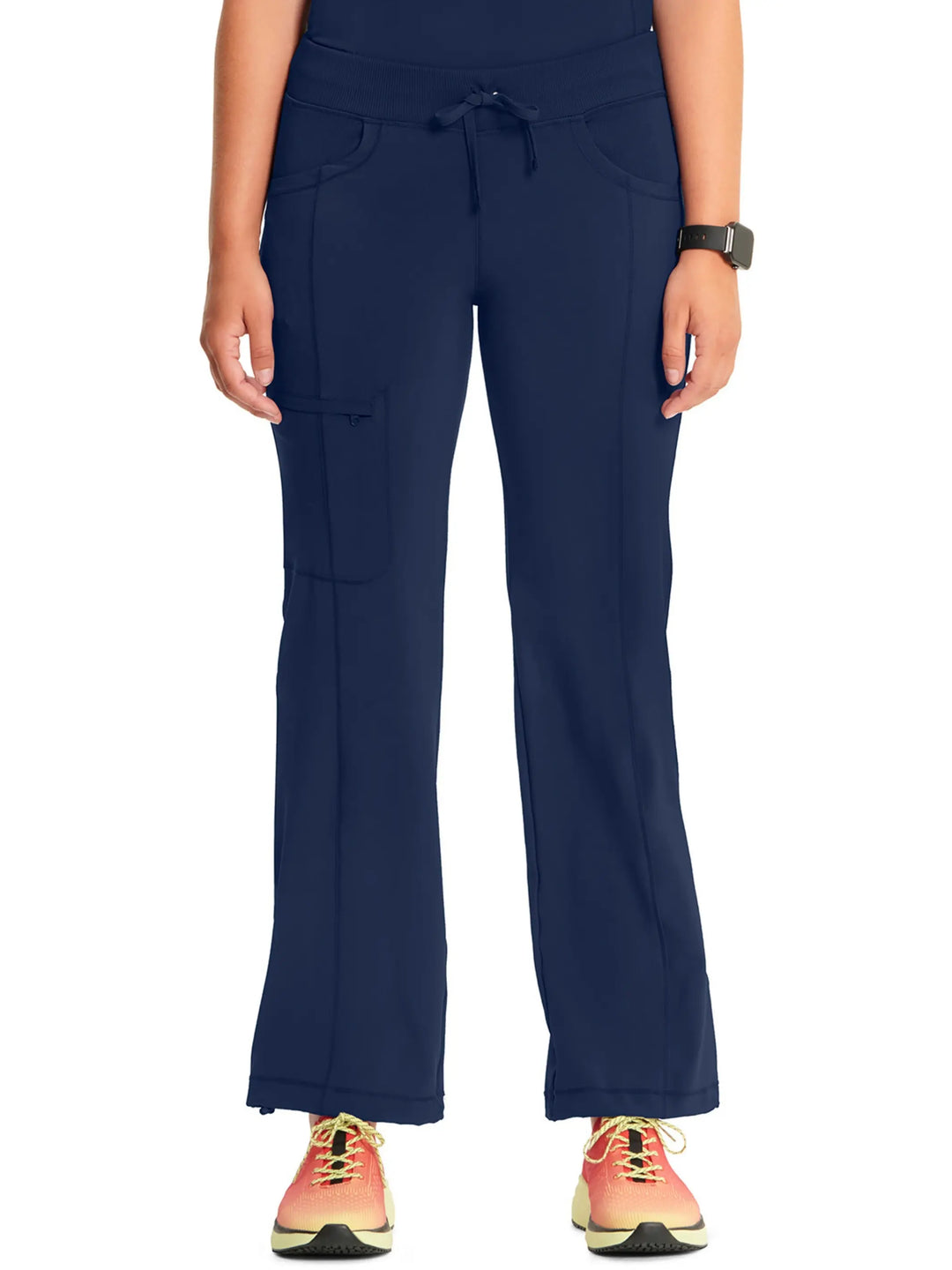 Infinity Women's Low-Rise Straight Leg Scrub Pant | Navy