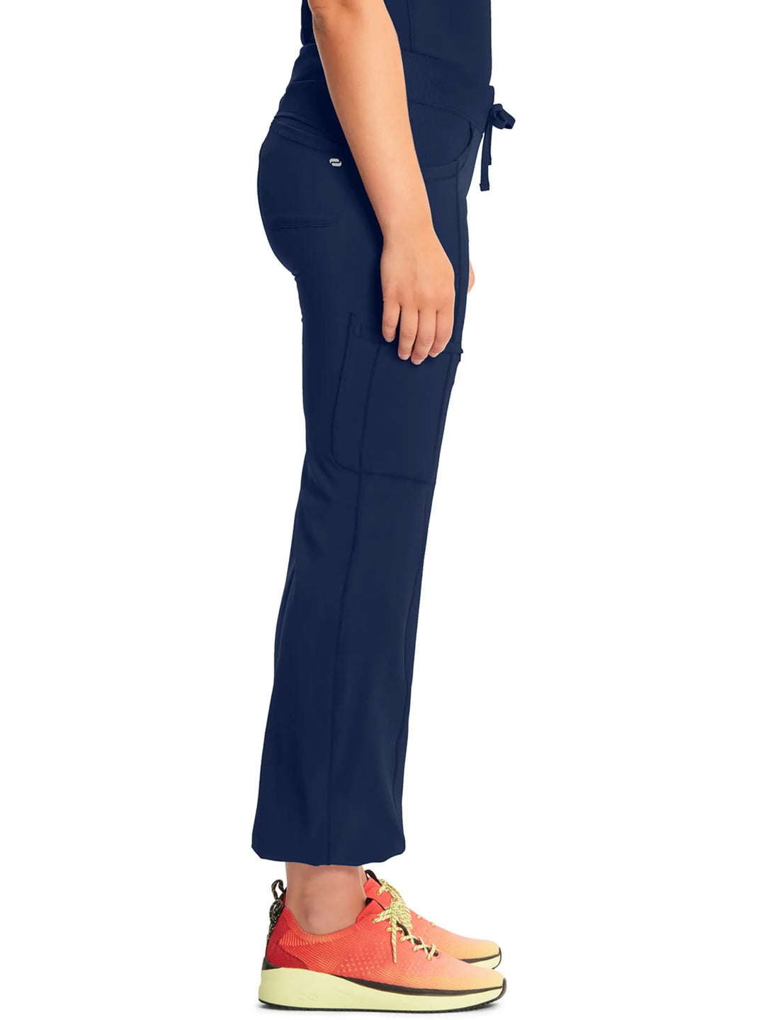 Infinity Women's Low-Rise Straight Leg Scrub Pant | Navy