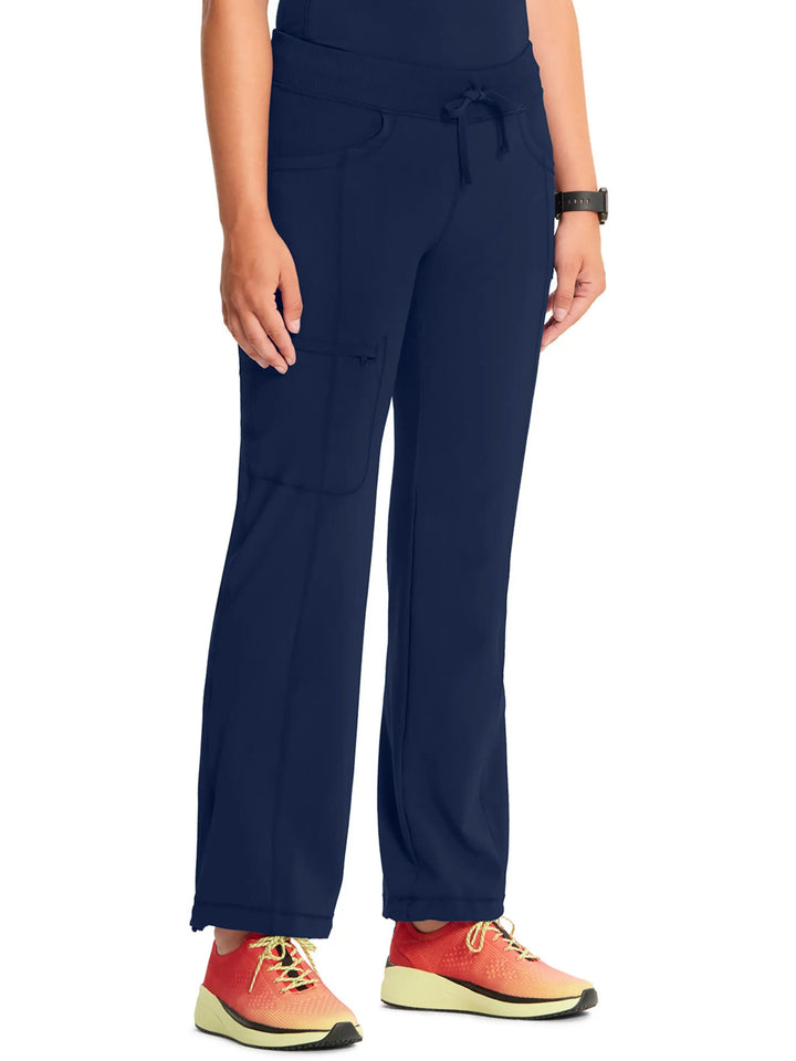 Infinity Women's Low-Rise Straight Leg Scrub Pant | Navy