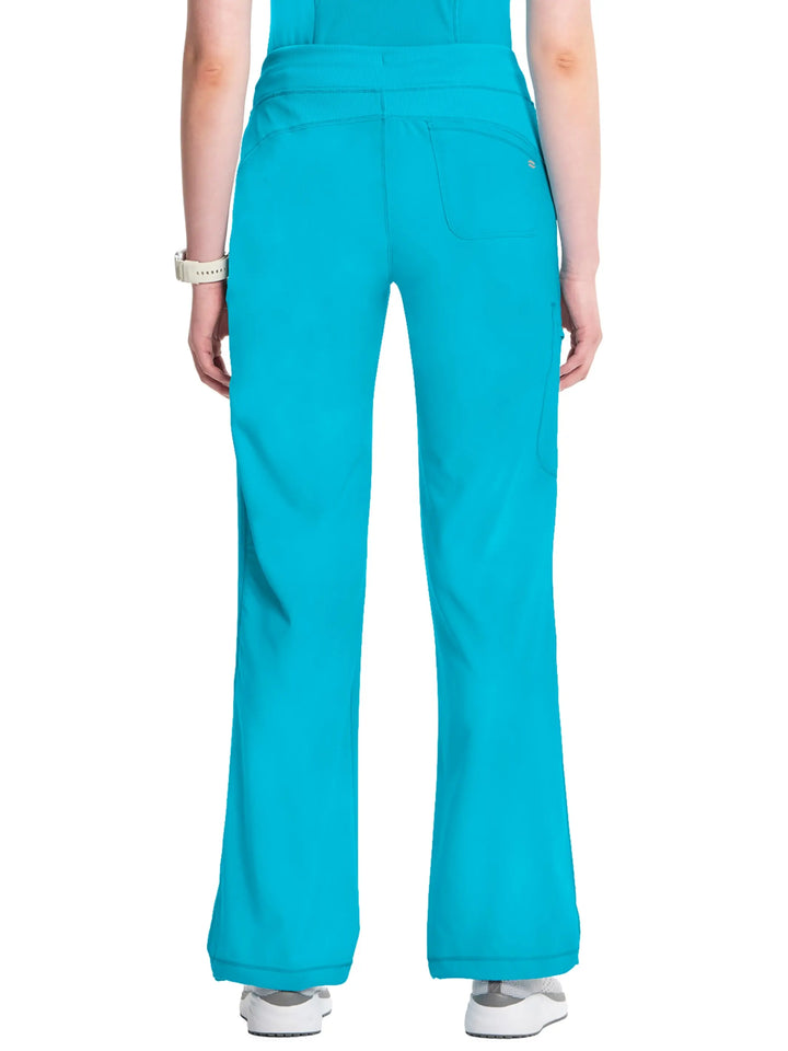 Infinity Women's Low-Rise Straight Leg Scrub Pant | Turquoise