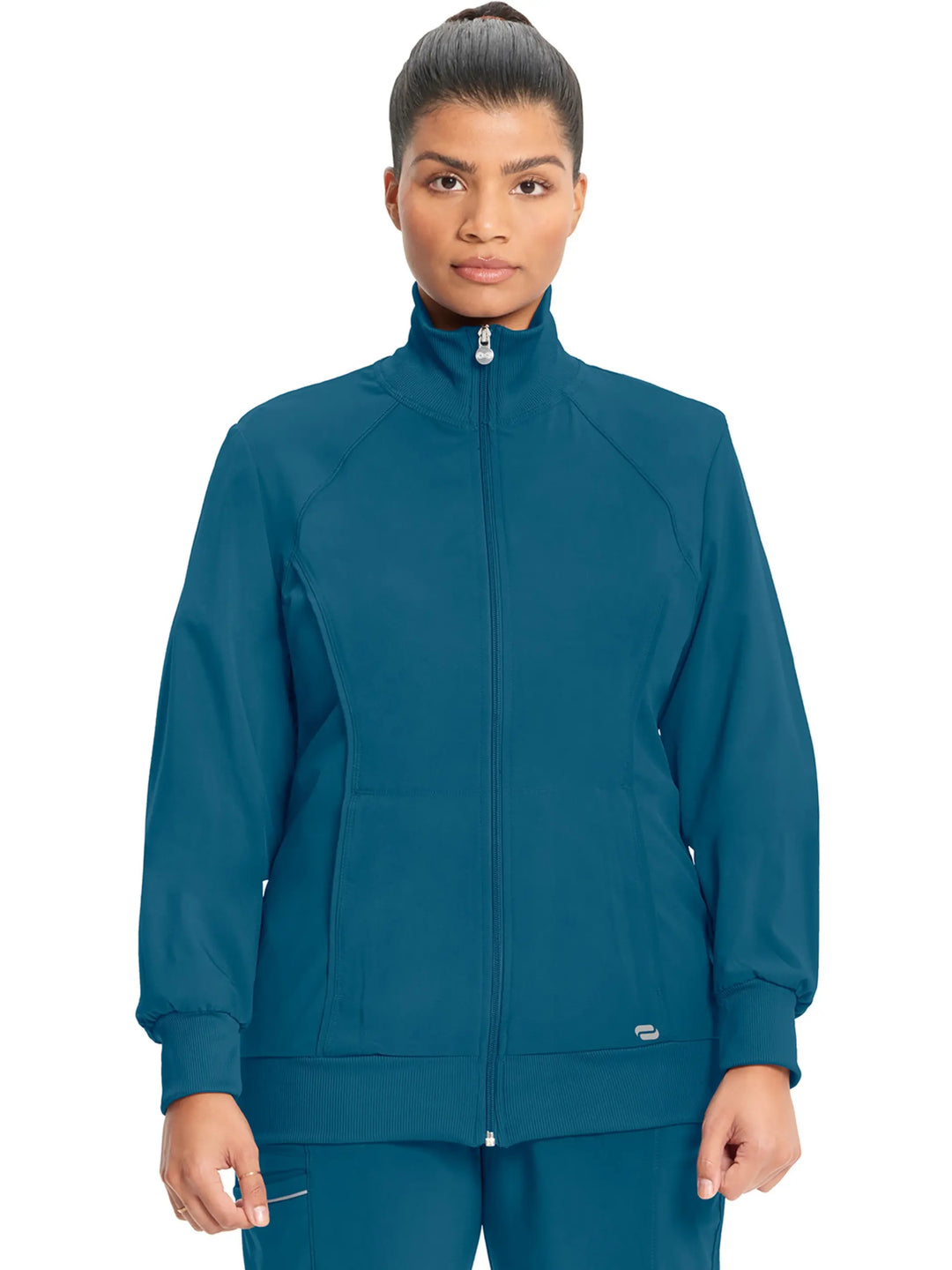 Infinity Women's Antimicrobial Warm Up Jacket | Caribbean