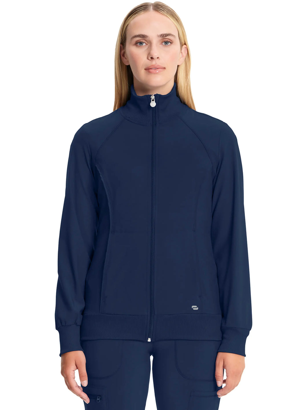 Navy warm up jacket best sale