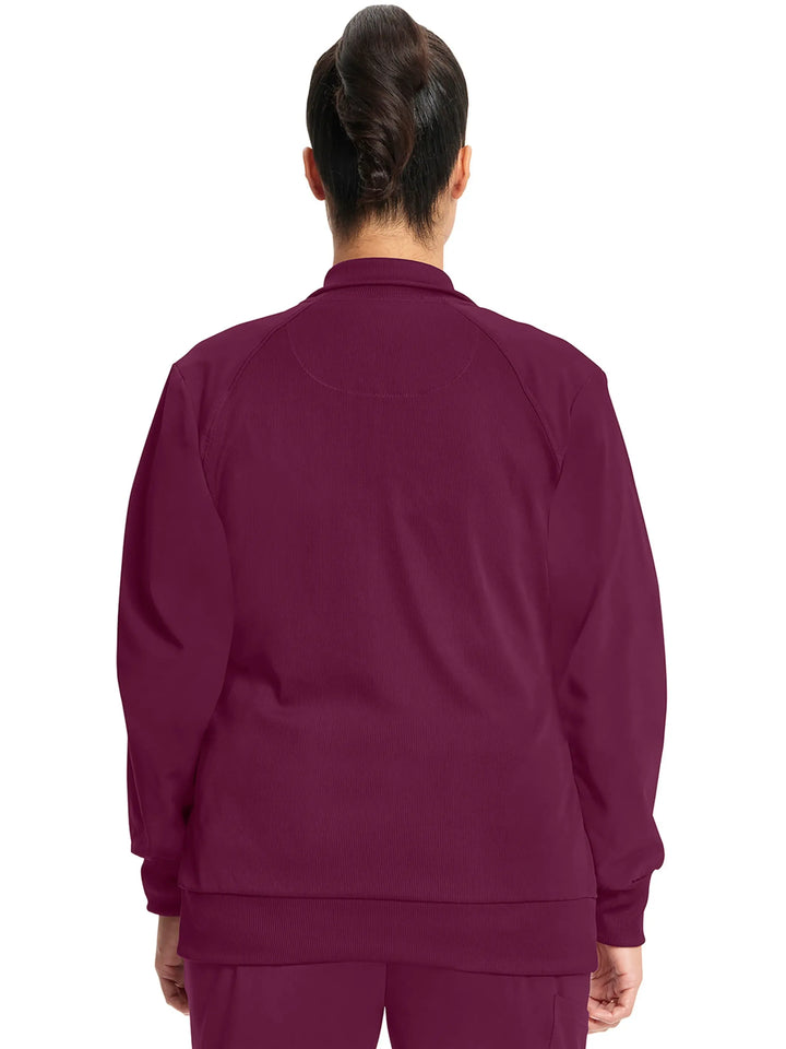 Infinity Women's Antimicrobial Warm Up Jacket | Wine