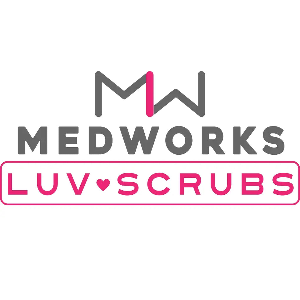 MedWorks Luv Scrubs collection exclusively at Scrub Pro Uniforms.