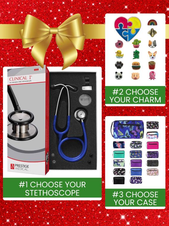 A look at what comes in Scrub Pro's Prestige Medical Holiday Gift Bundle.