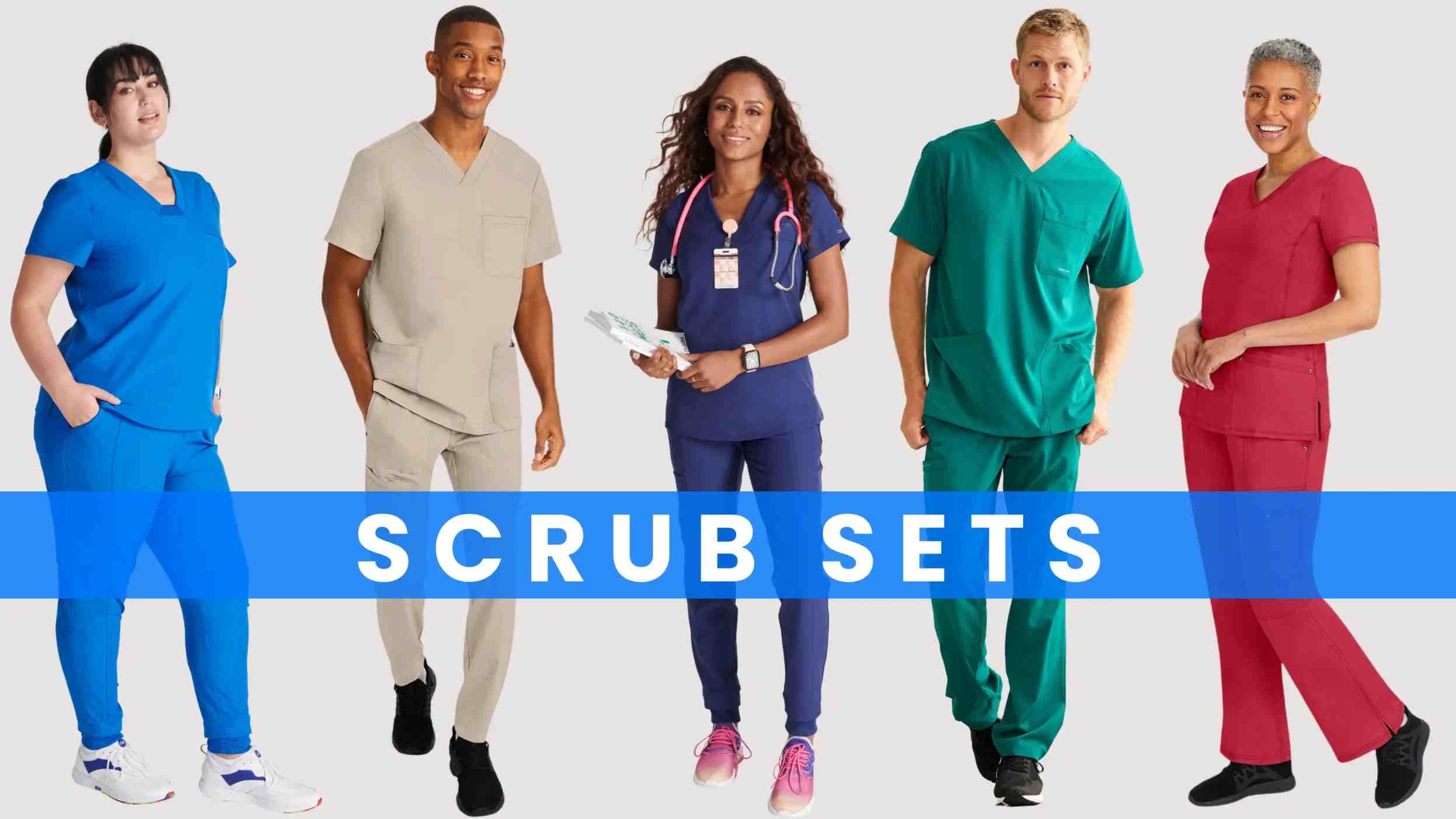 Scrub sets collection for men and women at Scrub Pro Uniforms.