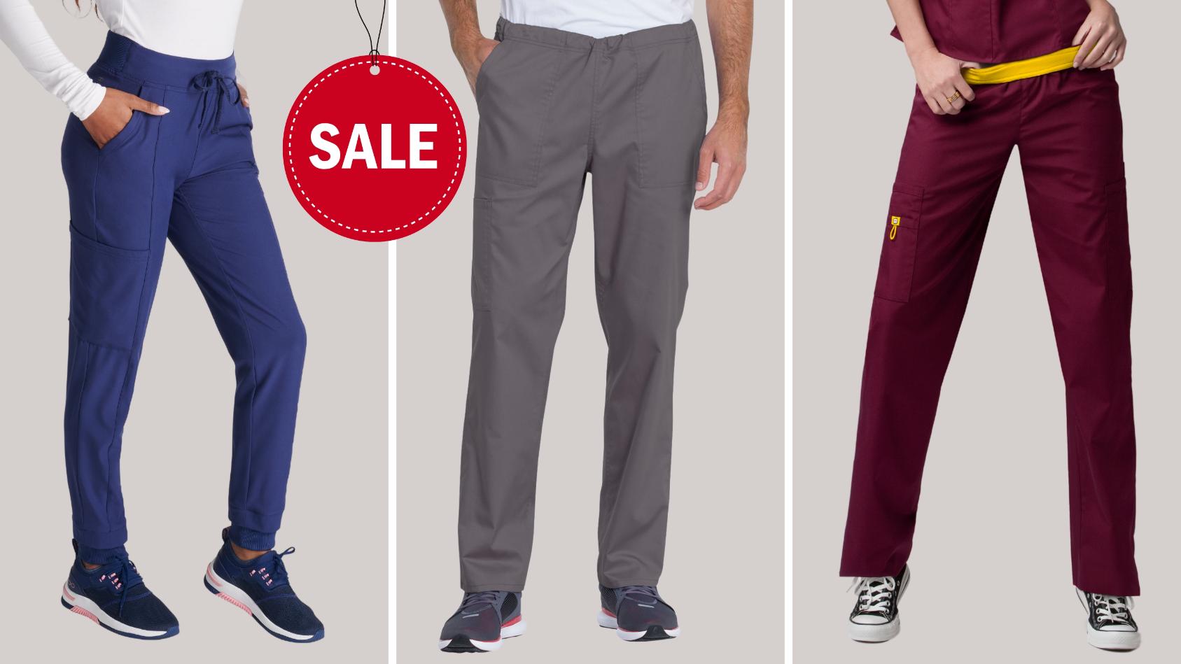 A look at some of the styles available in Scrub Pro's collection of Scrub Pants On Sale.