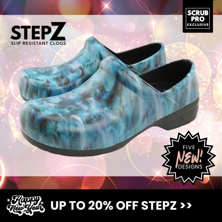 StepZ Slip Resistant Nursing Shoes at Scrub Pro Uniforms.