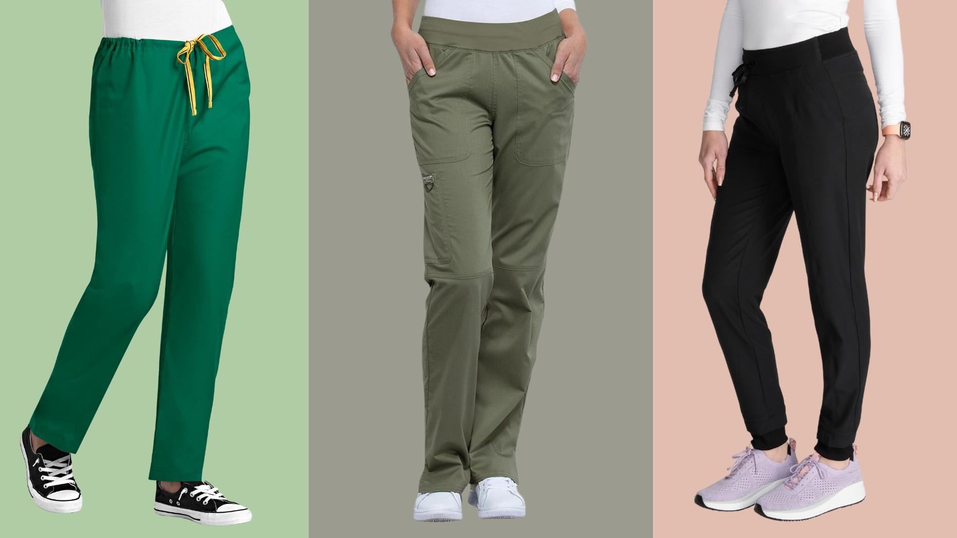 A look at some of the scrub pant options available in Scrub Pro's collection of XXS Petite Scrubs.