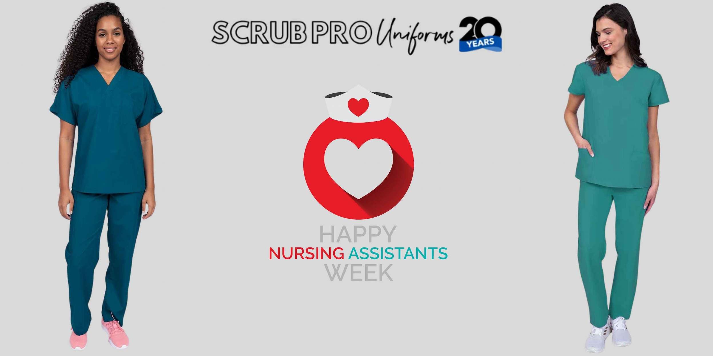 Happy Nursing Assistants Week from Scrub Pro Uniforms.