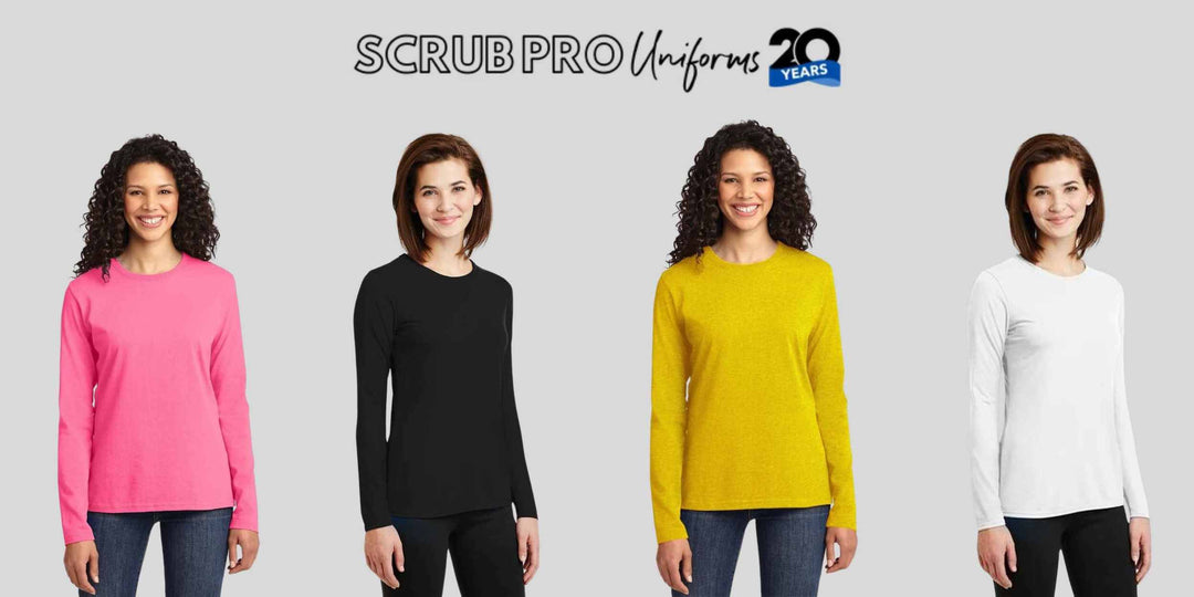 Flexibilitee Long Sleeve Tees at Scrub Pro Uniforms