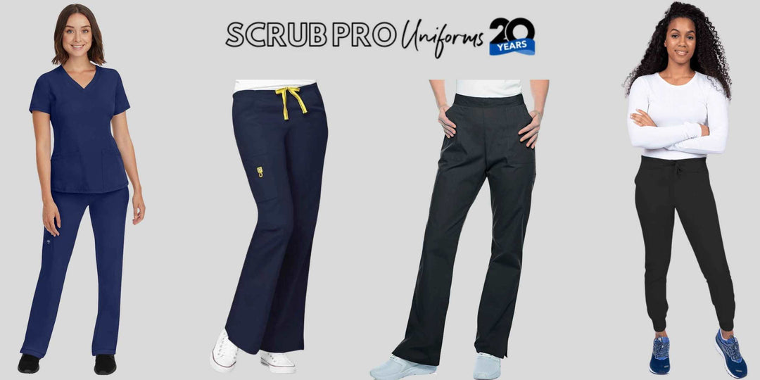 Mid-Rise Scrub Pants at Scrub Pro Uniforms.