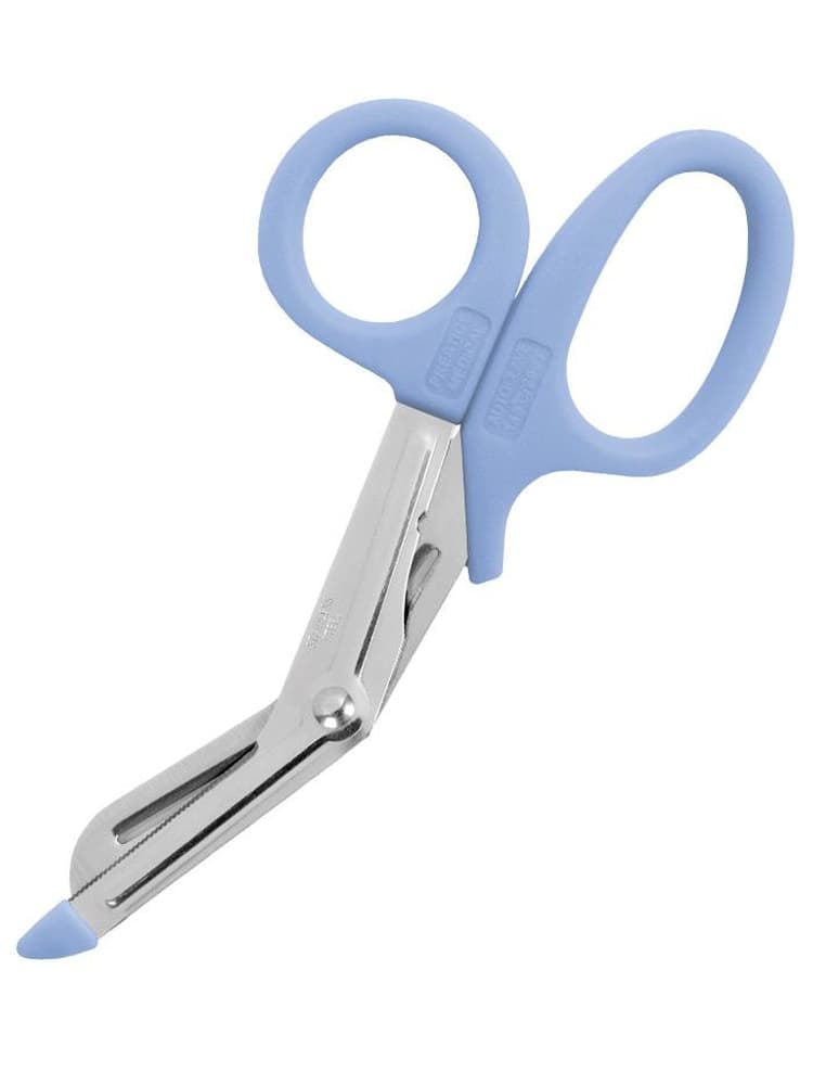 The Prestige Medical 5.5" Nurse Utility Scissors in frosted glacier on a plain white background.