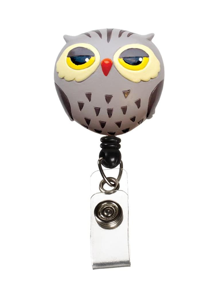 Prestige Medical Deluxe Retractzee ID Holder in owl