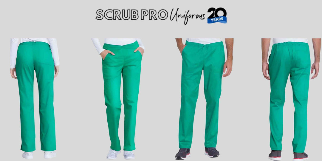 Surgical green scrub pants at Scrub Pro Uniforms