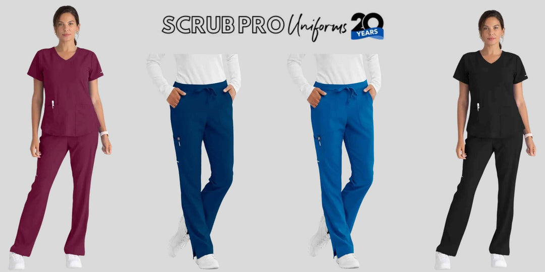 Skechers Women's Reliance Drawstring Cargo Scrub Pants (SK201) at Scrub Pro Uniforms.