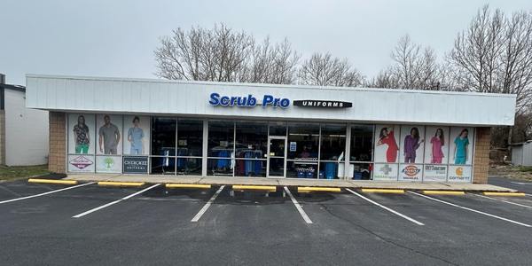 The Scrub Pro storefront at our Williamstown location in Turnersville, New Jersey.