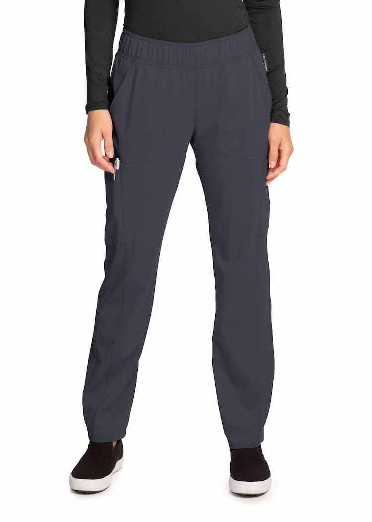 Vince Camuto Women's Mid Rise Pull-on Scrub Pant | Pewter – Scrub Pro ...