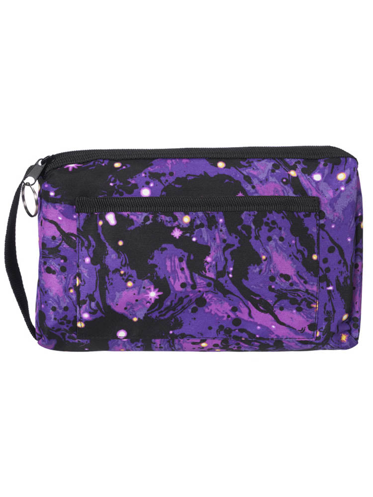 The Compact Carrying Case from Prestige Medical in "Galaxy Purple" featuring a Durable nylon fabric.