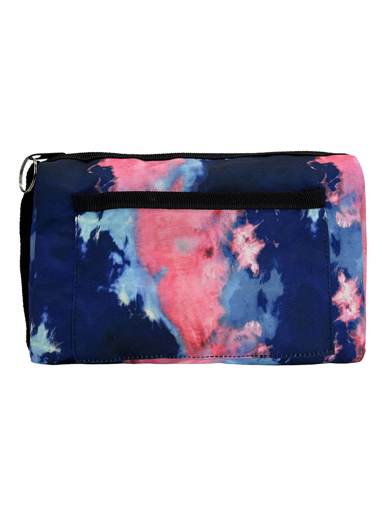The Compact Carrying Case from Prestige Medical in "Tie Dye Supernova" featuring a Durable nylon fabric.