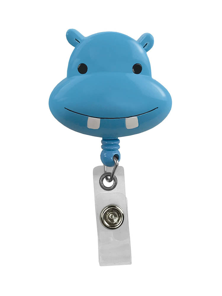 Prestige Medical Deluxe Retractzee ID Holder in Hippo.