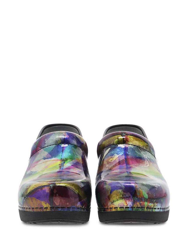 Dansko XP 2.0 Nurse Shoes in Color Wash Patent featuring a Roomy toe box for plenty of wiggle room