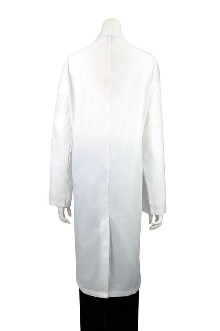 Luv Scrubs Unisex 40" No Pocket Lab Coat | White - Scrub Pro Uniforms