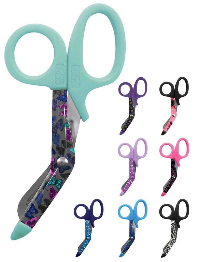 Prestige Medical 5.5" Stylemate Utility Scissors are available in 8 prints