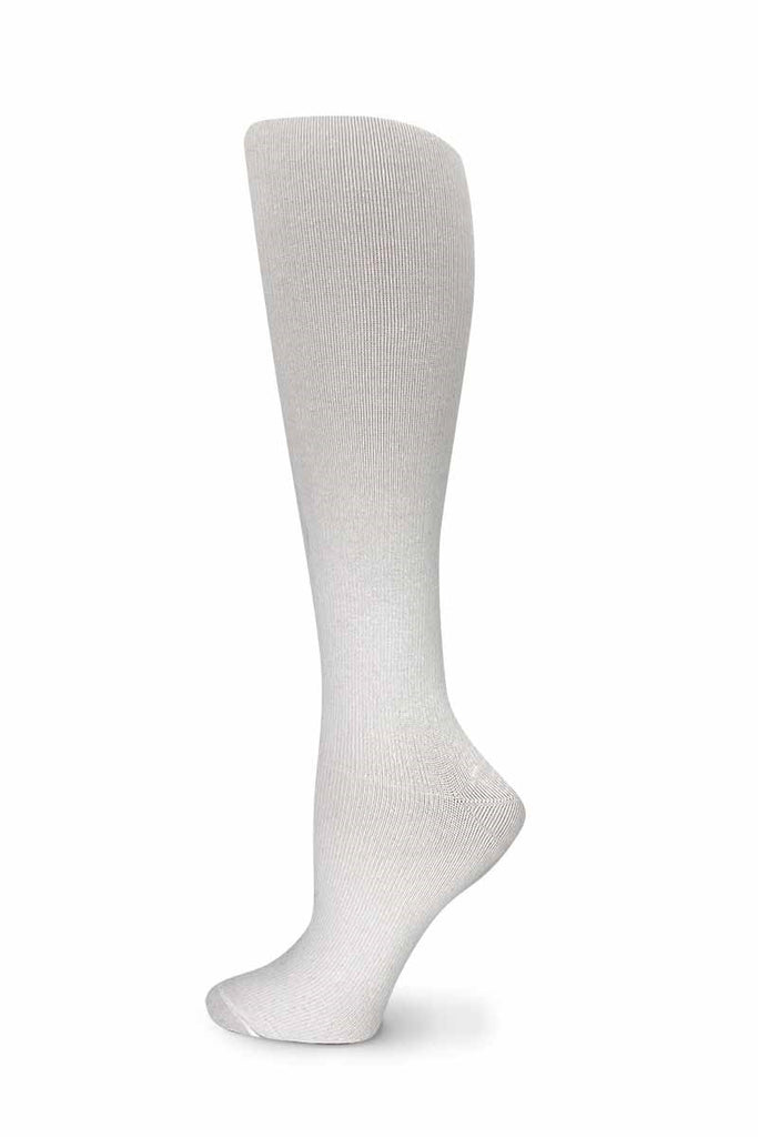 Pro-Motion Women's Compression Socks in white that reduces swelling
