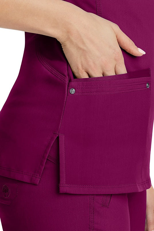 Healing Hands Purple Label Women's Jane 2-Pocket Scrub Top 