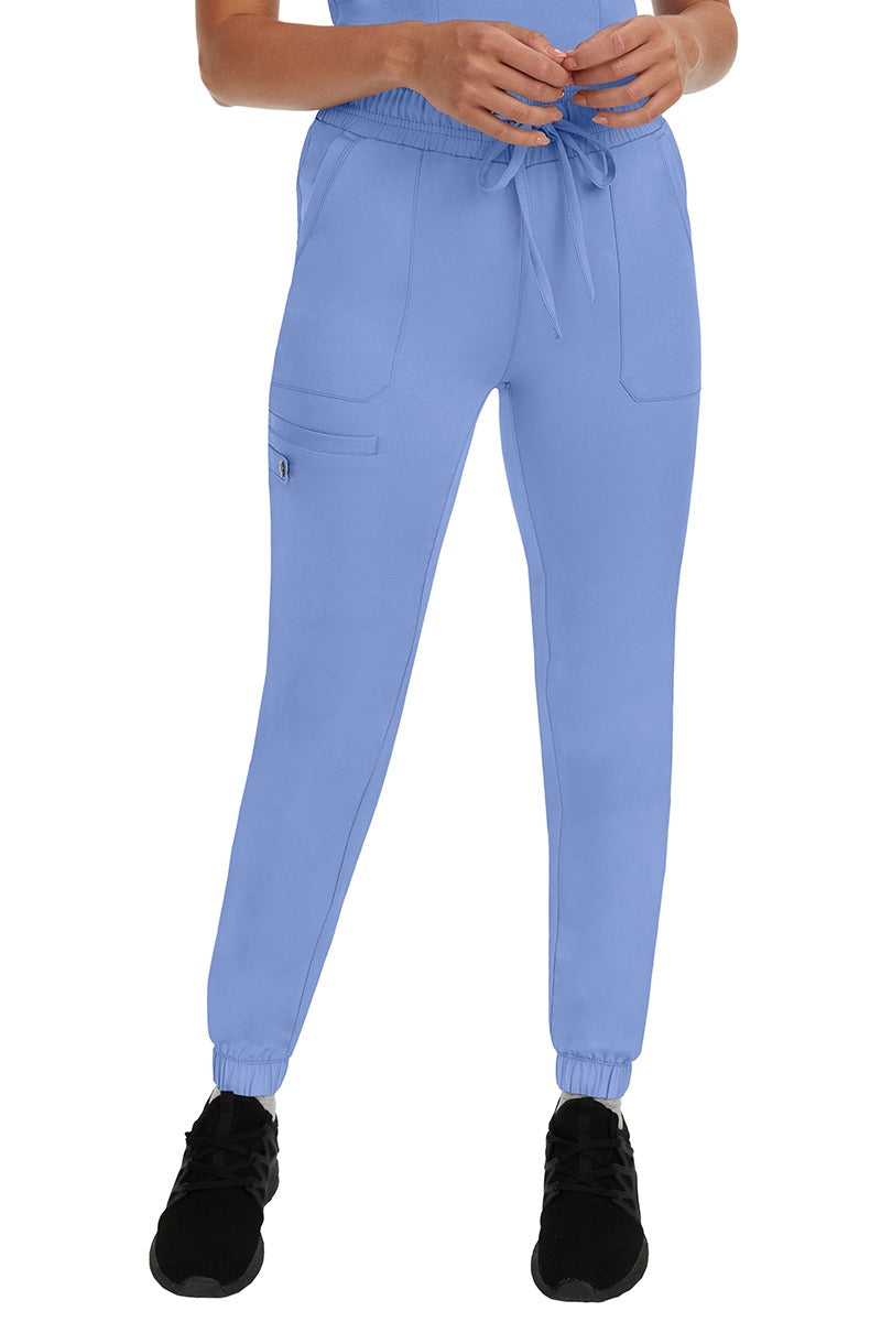 9575P Petite HH Works Renee Jogger With Full Elastic Waistband And