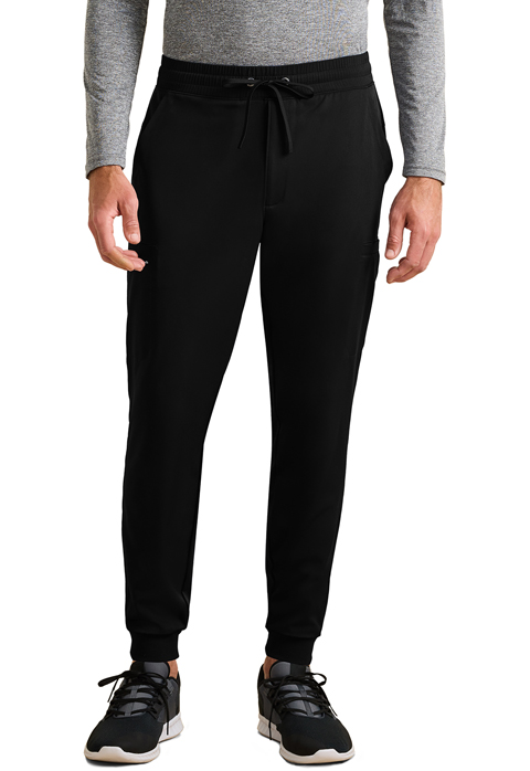 Men  Pant  HH054  Rafael Mens Mid Rise Zip Fly Jogger