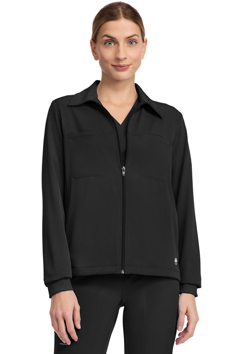 Women  Jacket  HH321  Womens 7-Pocket Zip-Front Jacket